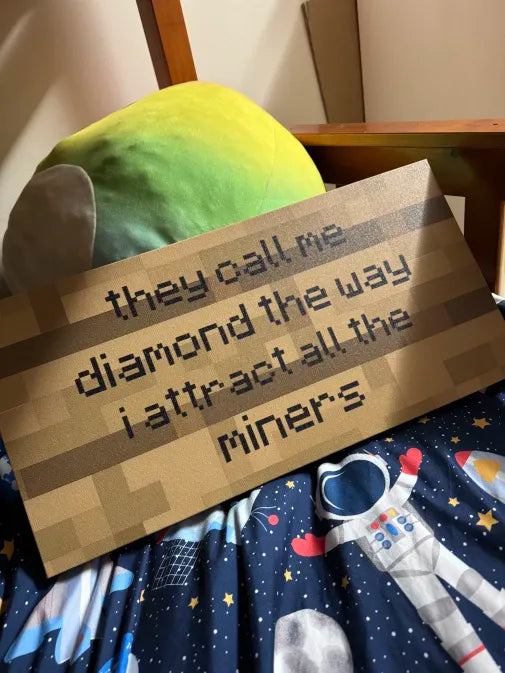 Custom Minecraft Sign