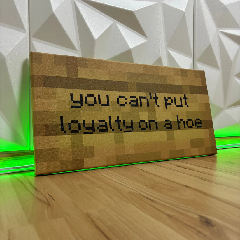 Custom Minecraft Sign
