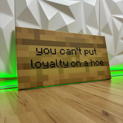 Custom Minecraft Sign